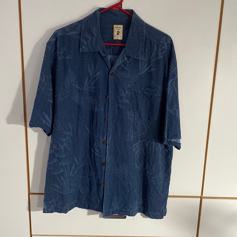 Mens silk Hawaiian shirt